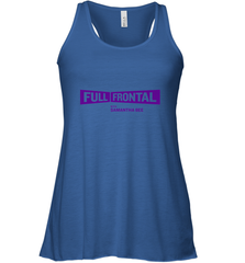 Full Frontal with Samantha Bee Purple Logo Women's Racerback Tank Women's Racerback Tank - belovedtshirt