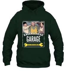 Knucklehead Garage Hooded Sweatshirt Hooded Sweatshirt - belovedtshirt