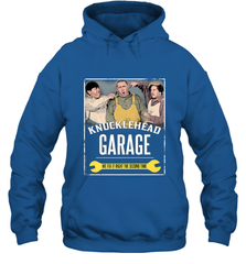 Knucklehead Garage Hooded Sweatshirt Hooded Sweatshirt - belovedtshirt