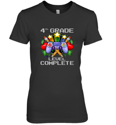 4th Grade Level Complete Back To School Gift Boys Girls Women's Premium T-Shirt