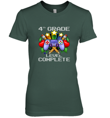 4th Grade Level Complete Back To School Gift Boys Girls Women's Premium T-Shirt Women's Premium T-Shirt - belovedtshirt