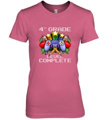 4th Grade Level Complete Back To School Gift Boys Girls Women's Premium T-Shirt Women's Premium T-Shirt - belovedtshirt