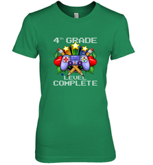 4th Grade Level Complete Back To School Gift Boys Girls Women's Premium T-Shirt Women's Premium T-Shirt - belovedtshirt