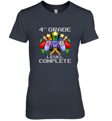 4th Grade Level Complete Back To School Gift Boys Girls Women's Premium T-Shirt Women's Premium T-Shirt - belovedtshirt