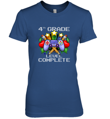 4th Grade Level Complete Back To School Gift Boys Girls Women's Premium T-Shirt Women's Premium T-Shirt - belovedtshirt