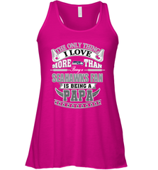 NFL The Only Thing I Love More Than Being A Seattle Seahawks Fan Is Being A Papa Football Women's Racerback Tank Women's Racerback Tank - belovedtshirt