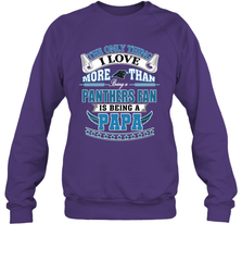NFL The Only Thing I Love More Than Being A Carolina Panthers Fan Is Being A Papa Football Crewneck Sweatshirt Crewneck Sweatshirt - belovedtshirt