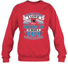 NFL The Only Thing I Love More Than Being A Carolina Panthers Fan Is Being A Papa Football Crewneck Sweatshirt Crewneck Sweatshirt - belovedtshirt