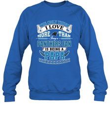NFL The Only Thing I Love More Than Being A Carolina Panthers Fan Is Being A Papa Football Crewneck Sweatshirt Crewneck Sweatshirt - belovedtshirt