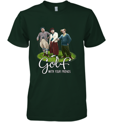 The Three Stooges Golf With Your Friends Men's Premium T-Shirt Men's Premium T-Shirt - belovedtshirt