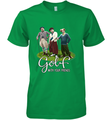 The Three Stooges Golf With Your Friends Men's Premium T-Shirt Men's Premium T-Shirt - belovedtshirt