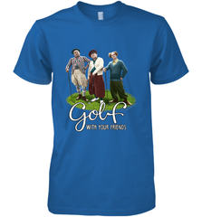 The Three Stooges Golf With Your Friends Men's Premium T-Shirt Men's Premium T-Shirt - belovedtshirt
