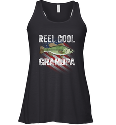 REEL COOL GRANDPA Women's Racerback Tank