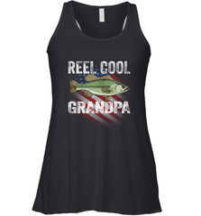 REEL COOL GRANDPA Women's Racerback Tank Women's Racerback Tank - belovedtshirt