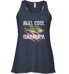 REEL COOL GRANDPA Women's Racerback Tank Women's Racerback Tank - belovedtshirt