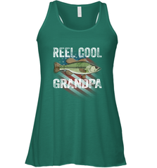REEL COOL GRANDPA Women's Racerback Tank Women's Racerback Tank - belovedtshirt