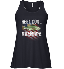 REEL COOL GRANDPA Women's Racerback Tank Women's Racerback Tank - belovedtshirt