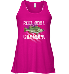 REEL COOL GRANDPA Women's Racerback Tank Women's Racerback Tank - belovedtshirt