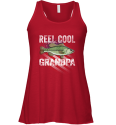 REEL COOL GRANDPA Women's Racerback Tank