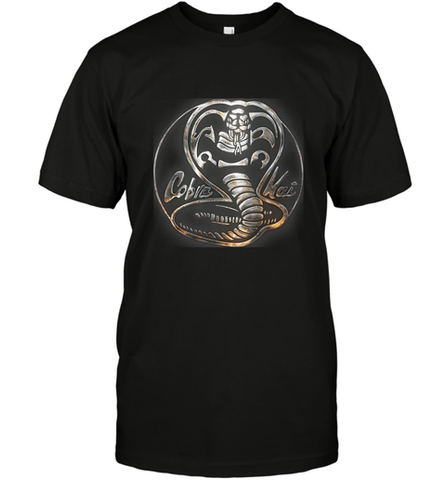 Cobra Kai Rusted Steel Snake Logo Men's T-Shirt Men's T-Shirt / Black / S Men's T-Shirt - belovedtshirt