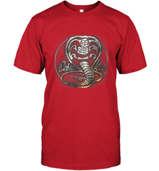 Cobra Kai Rusted Steel Snake Logo Men's T-Shirt Men's T-Shirt - belovedtshirt