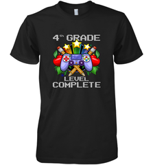 4th Grade Level Complete Back To School Gift Boys Girls Men's Premium T-Shirt Men's Premium T-Shirt - belovedtshirt