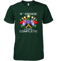 4th Grade Level Complete Back To School Gift Boys Girls Men's Premium T-Shirt Men's Premium T-Shirt - belovedtshirt