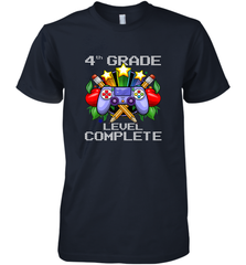4th Grade Level Complete Back To School Gift Boys Girls Men's Premium T-Shirt Men's Premium T-Shirt - belovedtshirt