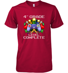 4th Grade Level Complete Back To School Gift Boys Girls Men's Premium T-Shirt Men's Premium T-Shirt - belovedtshirt