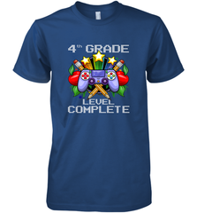 4th Grade Level Complete Back To School Gift Boys Girls Men's Premium T-Shirt Men's Premium T-Shirt - belovedtshirt