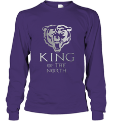 King of The North Bears Football Champions Gift Long Sleeve T-Shirt Long Sleeve T-Shirt - belovedtshirt