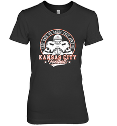 Vintage NFL Kansas City Football Logo Women's Premium T-Shirt