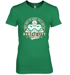 Vintage NFL Kansas City Football Logo Women's Premium T-Shirt