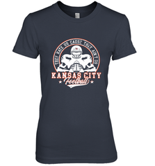 Vintage NFL Kansas City Football Logo Women's Premium T-Shirt Women's Premium T-Shirt - belovedtshirt