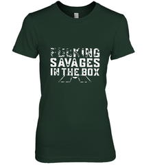 Fucking Savages In That Box Women's Premium T-Shirt Women's Premium T-Shirt - belovedtshirt