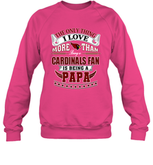 NFL The Only Thing I Love More Than Being A Arizona Cardinals Fan Is Being A Papa Football Crewneck Sweatshirt Crewneck Sweatshirt - belovedtshirt