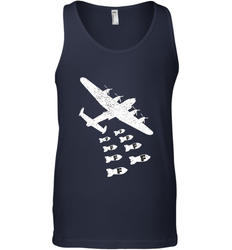 Christmas Gift Idea Bomber Dropping F Bombs Funny Men's Tank Top