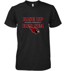 Arizona Cardinals NFL Rise Up Red Sea Men's Premium T-Shirt