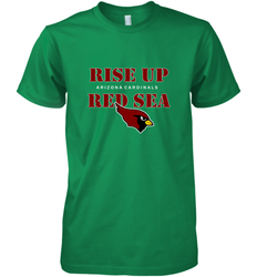 Arizona Cardinals NFL Rise Up Red Sea Men's Premium T-Shirt
