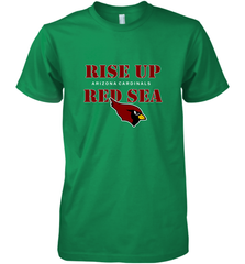 Arizona Cardinals NFL Rise Up Red Sea Men's Premium T-Shirt Men's Premium T-Shirt - belovedtshirt