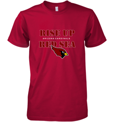 Arizona Cardinals NFL Rise Up Red Sea Men's Premium T-Shirt Men's Premium T-Shirt - belovedtshirt
