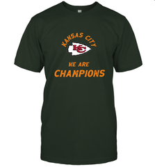 KC Kansas City Tribal Arrowhead we are Champions Men's T-Shirt Men's T-Shirt - belovedtshirt