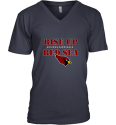 Arizona Cardinals NFL Rise Up Red Sea Men's V-Neck