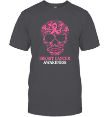Tattoo Skull Halloween Breast Cancer Awareness Men's T-Shirt Men's T-Shirt - belovedtshirt