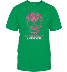 Tattoo Skull Halloween Breast Cancer Awareness Men's T-Shirt Men's T-Shirt - belovedtshirt