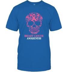 Tattoo Skull Halloween Breast Cancer Awareness Men's T-Shirt Men's T-Shirt - belovedtshirt