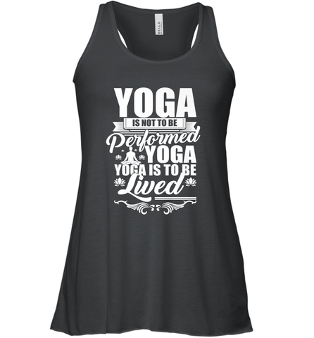 Yoga is More Than Yoga It's a Lifestyle Women's Racerback Tank Women's Racerback Tank / Black / XS Women's Racerback Tank - belovedtshirt