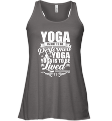 Yoga is More Than Yoga It's a Lifestyle Women's Racerback Tank Women's Racerback Tank - belovedtshirt