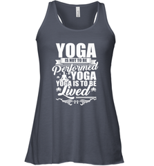 Yoga is More Than Yoga It's a Lifestyle Women's Racerback Tank Women's Racerback Tank - belovedtshirt