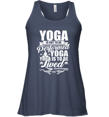 Yoga is More Than Yoga It's a Lifestyle Women's Racerback Tank Women's Racerback Tank - belovedtshirt